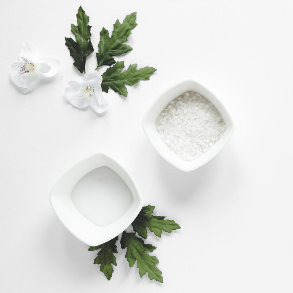 top-view-spa-element-collection
